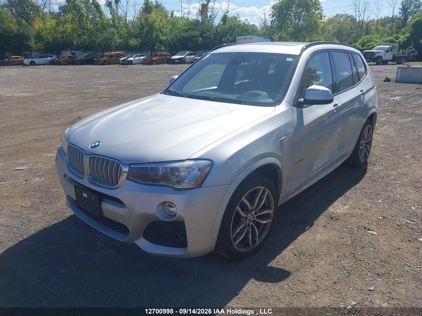 Vin: 5uxwx9c55g0d88002, lot: 3106493, bmw x3 xdrive28i 20162