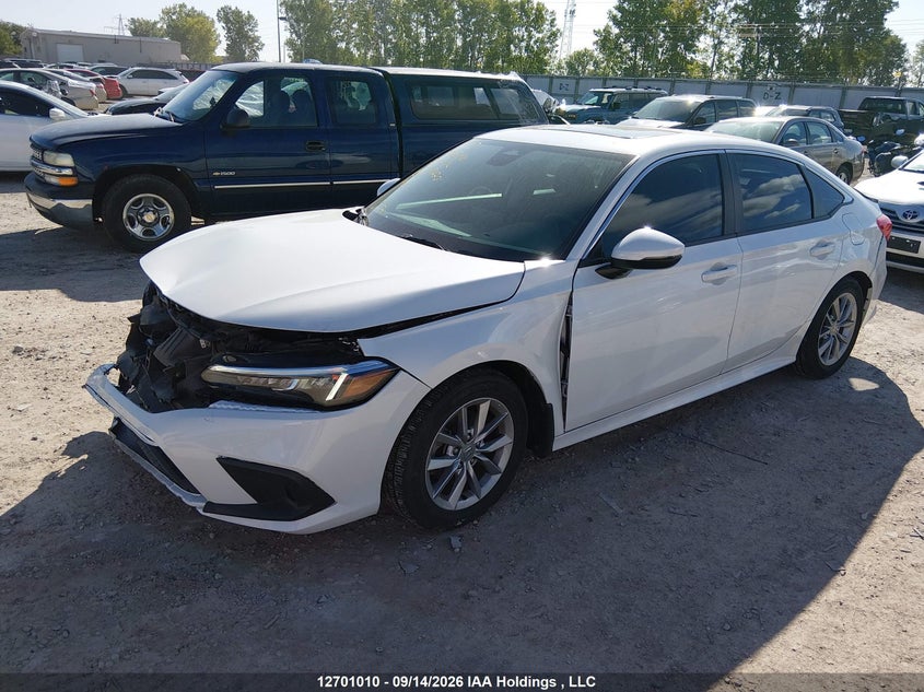 2023 Honda Civic, Front, IAAI, VIN 2HGFE2F35PH103222 — photo 2