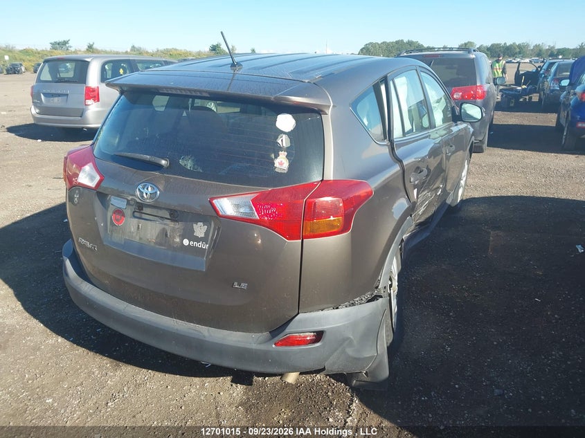 Vin: 2t3zfrevxdw057645, lot: 3106510, toyota rav4 le 20134