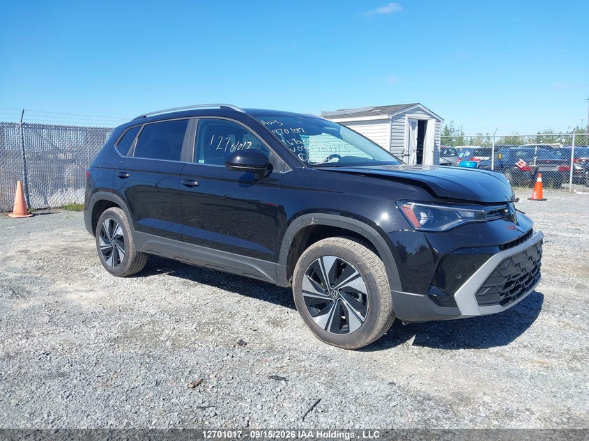 2026 Volkswagen Taos Se, Удар спереду, IAAI, VIN 3VVUC7B24TM039273