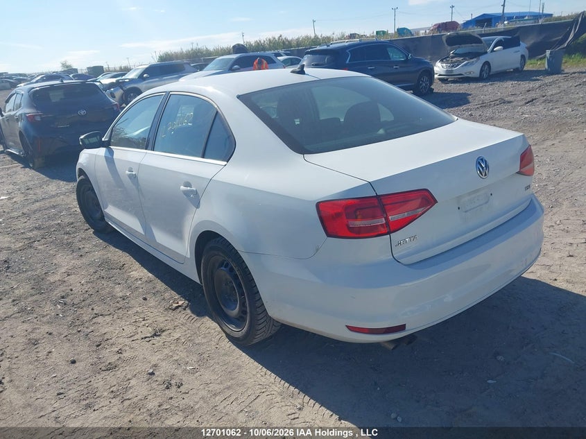 Vin: 3vwl07aj4fm239468, lot: 3106557, volkswagen jetta 20153