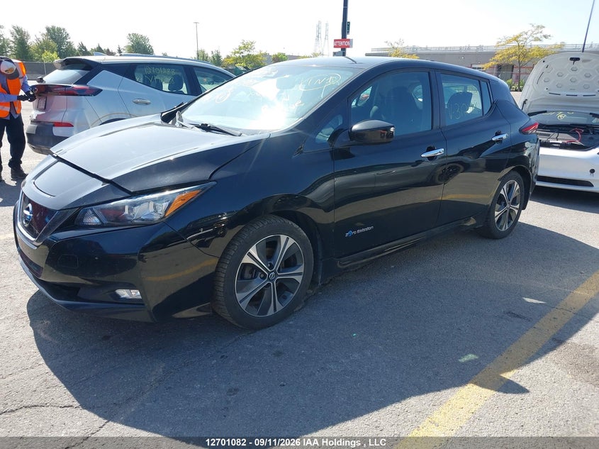 Vin: 1n4az1cp5jc312488, lot: 3106578, nissan leaf s/sl/sv 20182