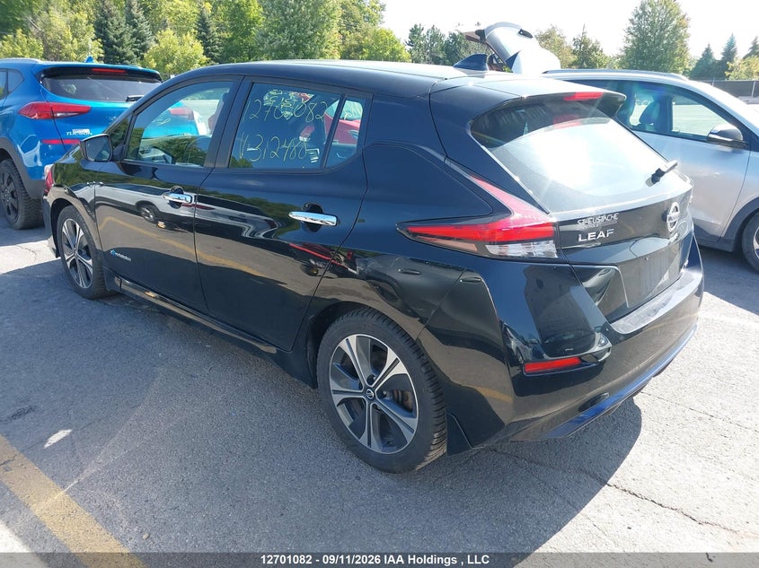 Vin: 1n4az1cp5jc312488, lot: 3106578, nissan leaf s/sl/sv 20183