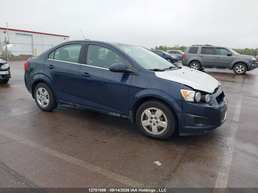 2016 Chevrolet Sonic Lt, Удар спереду, IAAI, VIN 1G1JC5SH1G4171377