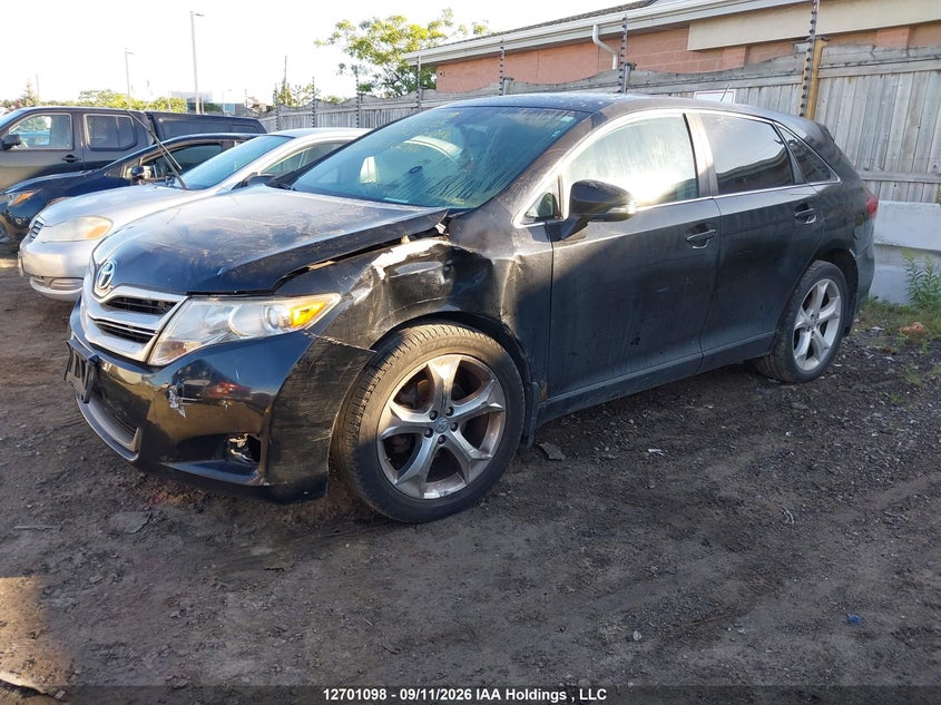 Vin: 4t3bk3bb7eu100005, lot: 3106594, toyota venza le/xle/limited 20142