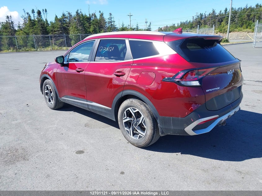 Vin: kndpu3dfxr7309269, lot: 3106618, kia sportage lx 20243
