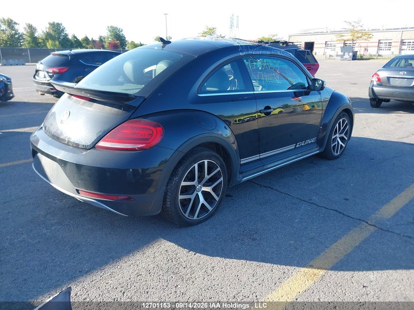 Vin: 3vwsd7at2jm726632, lot: 3106651, volkswagen beetle 2.0 tsi dune 20184