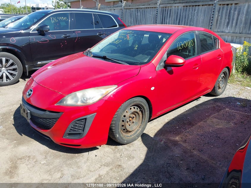 Vin: jm1bl1sf2a1281088, lot: 3106680, mazda 3 20102