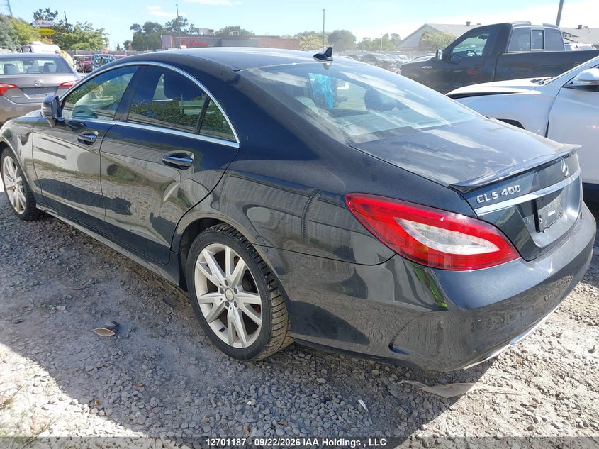 Vin: wddlj6hb2ga170826, lot: 3106687, mercedes-benz cls 400 20163