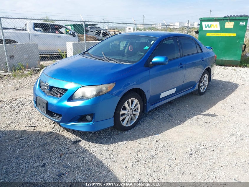 2010 Toyota Corolla, Затоплення, IAAI, VIN 2T1BU4EE3AC328349 — фото 2