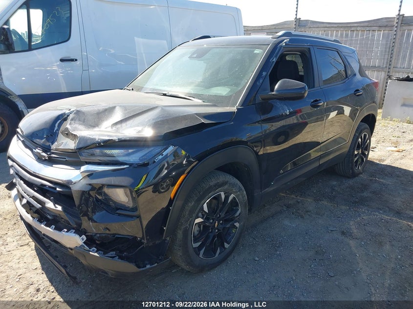 2021 Chevrolet Trailblazer Lt, Front, IAAI, VIN KL79MRSL4MB153821 — photo 2