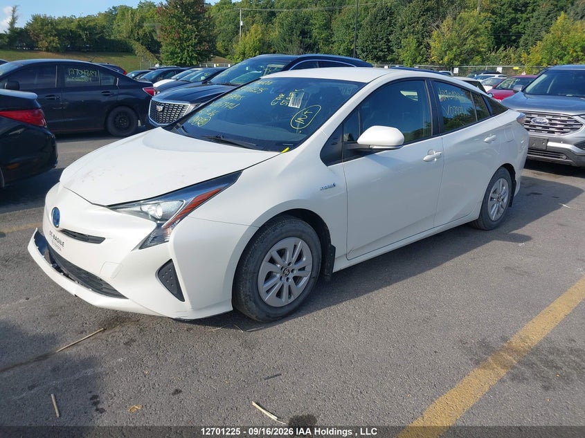 Vin: jtdkbrfu4j3079741, lot: 3106725, toyota prius 20182
