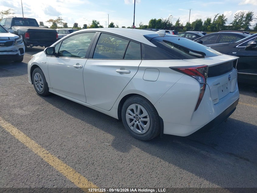 Vin: jtdkbrfu4j3079741, lot: 3106725, toyota prius 20183