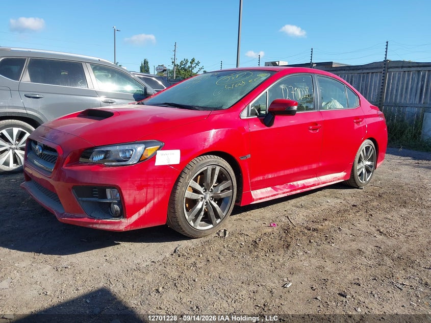 Vin: jf1va1l63g9816723, lot: 3106728, subaru wrx limited 20162