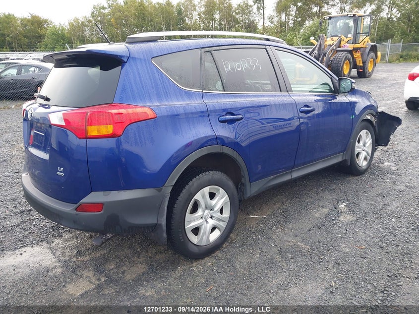 Vin: 2t3bfrev4fw271051, lot: 3106733, toyota rav4 le 20154