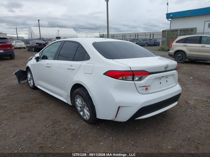 Vin: 5yfbprbe8lp011257, lot: 3106738, toyota corolla le 20203
