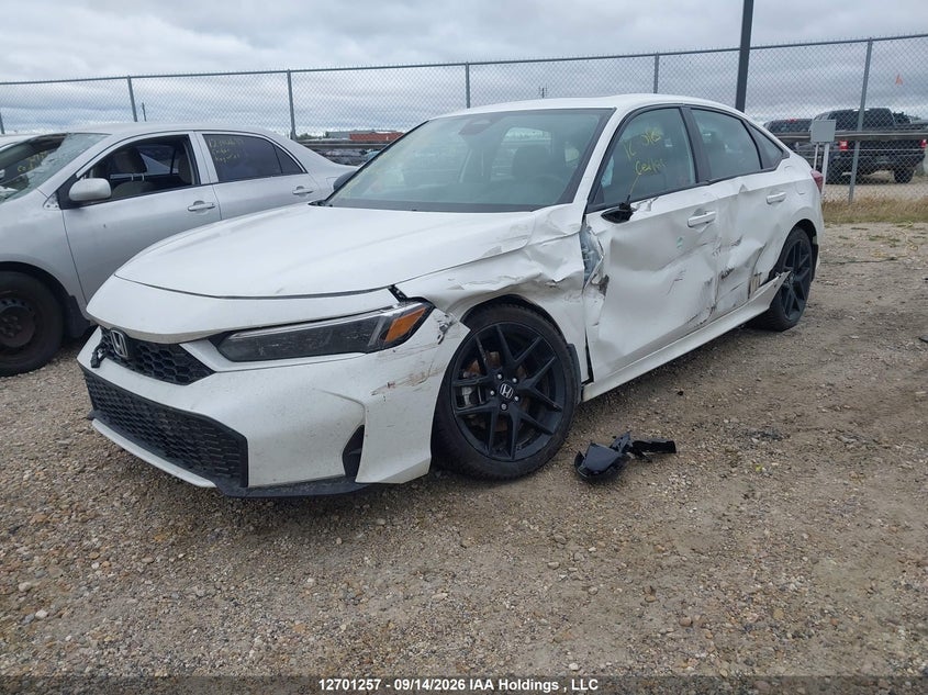 Vin: 2hgfe4f85sh008367, lot: 3106757, honda civic sport/sport touring 20252
