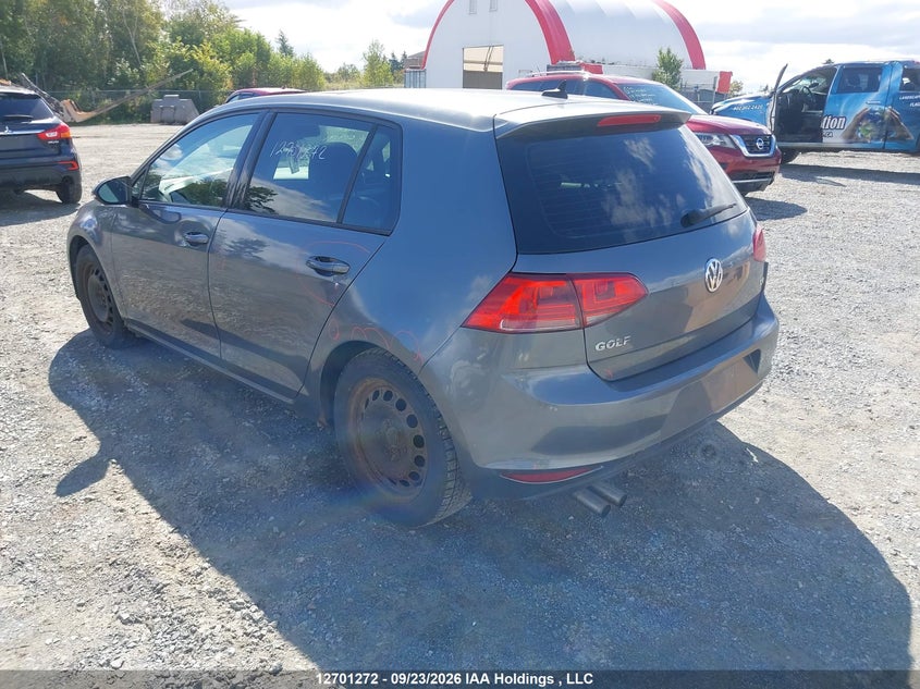 Vin: 3vw117au7fm019191, lot: 3106772, volkswagen golf 1.8 tsi comfortline/1.8 tsi highline/1.8 tsi trendline 20153