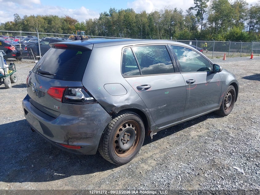Vin: 3vw117au7fm019191, lot: 3106772, volkswagen golf 1.8 tsi comfortline/1.8 tsi highline/1.8 tsi trendline 20154