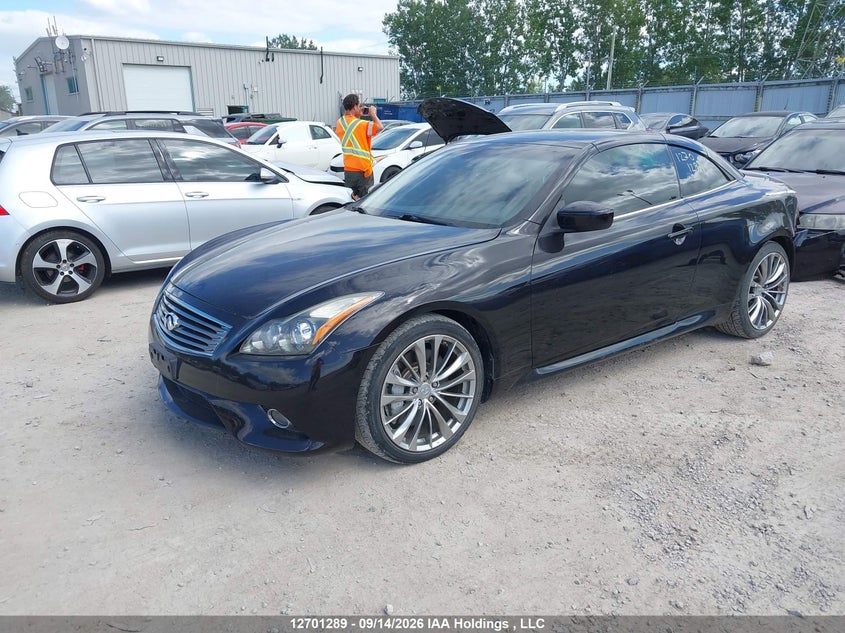 2012 Infiniti G37 Sport, Удар сзади, IAAI, VIN JN1CV6FE2CM203718 — фото 2