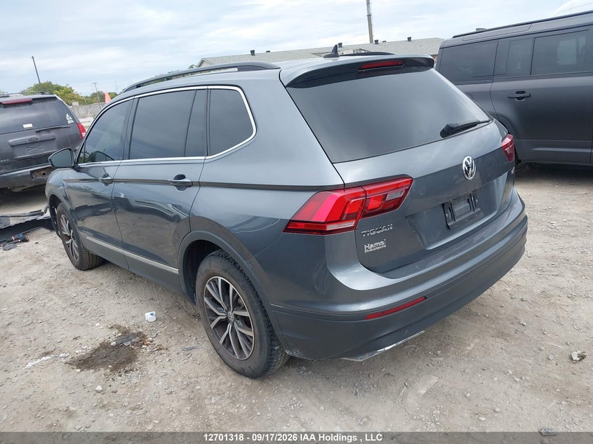 Vin: 3vv2b7ax9km140296, lot: 3106819, volkswagen tiguan comfortline 20193