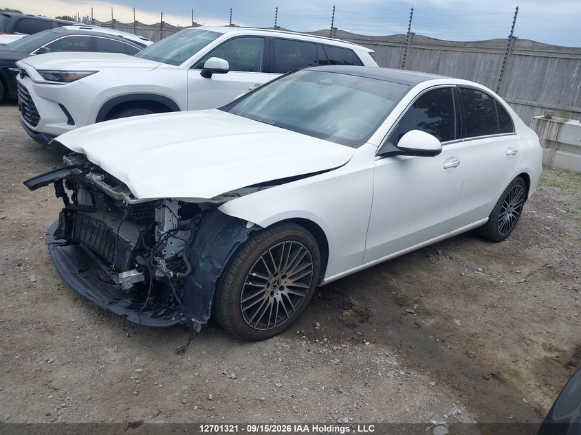 Vin: w1kaf4hb0rr203825, lot: 3106823, mercedes-benz c 300 4matic 20242