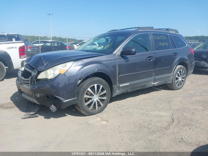 2011 Subaru Outback, Удар спереду, IAAI, VIN 4S4BRDKC2B2391054 — фото 2
