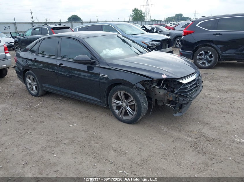 2019 Volkswagen Jetta 1.4 Tsi Highline, Front, IAAI, VIN 3VWE57BU1KM024823