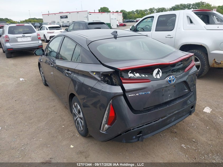 Vin: jtdkarfp7l3123649, lot: 3106846, toyota prius prime upgrade 20203