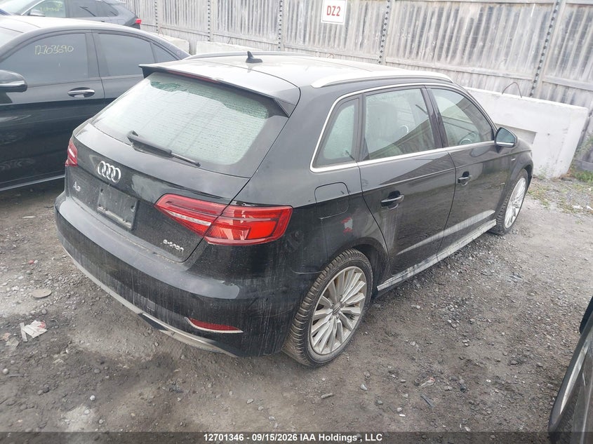 Vin: wauupbff1ja154844, lot: 3106848, audi a3 e-tron premium 20184
