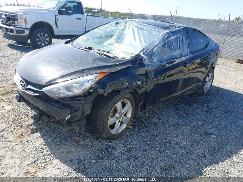 Vin: 5npdh4ae4dh387477, lot: 3106873, hyundai elantra gls 20132