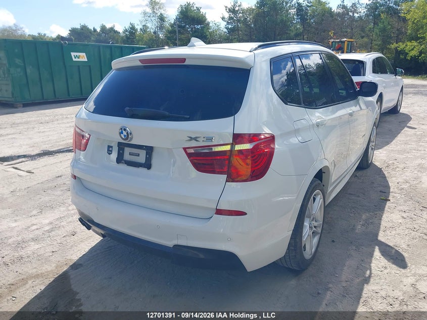Vin: 5uxwx9c54e0d21498, lot: 3106893, bmw x3 xdrive28i 20144