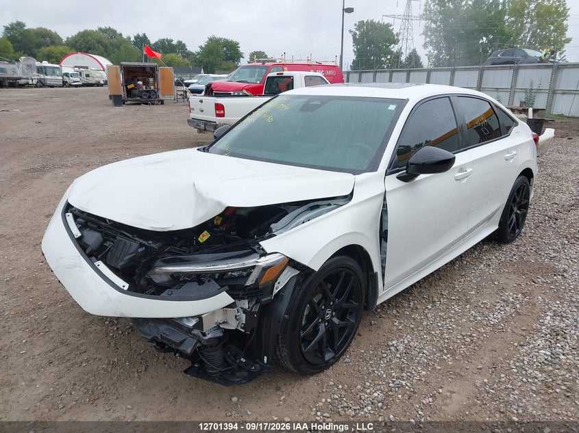 Vin: 2hgfe4f80th003580, lot: 3106896, honda civic sport hybrid/sport touring hybrid 20262