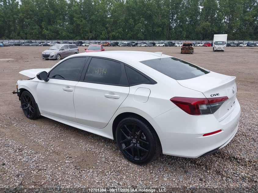 Vin: 2hgfe4f80th003580, lot: 3106896, honda civic sport hybrid/sport touring hybrid 20263