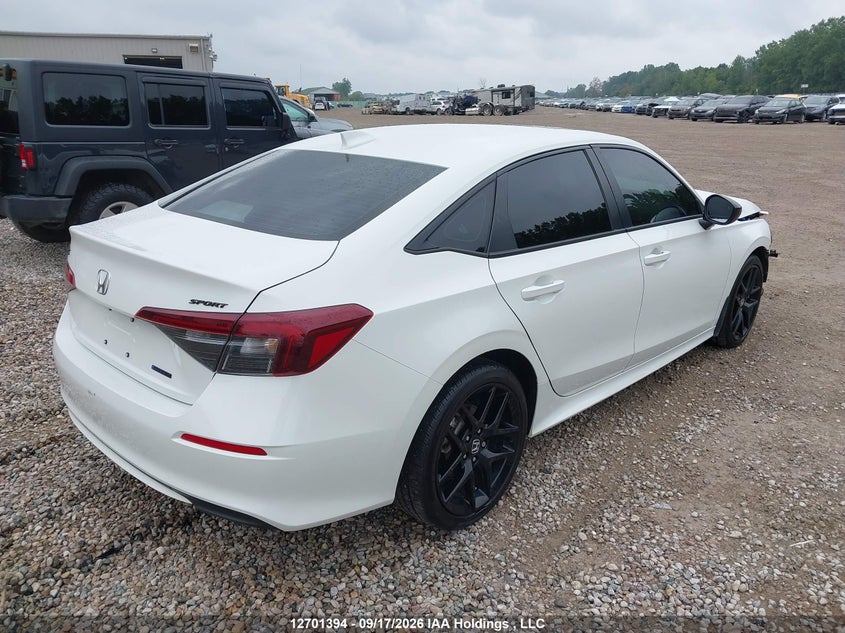 Vin: 2hgfe4f80th003580, lot: 3106896, honda civic sport hybrid/sport touring hybrid 20264