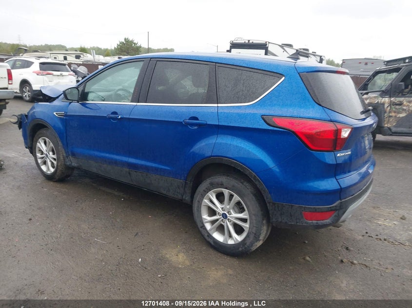 Vin: 1fmcu9gd9kuc38208, lot: 3106910, ford escape se 20193
