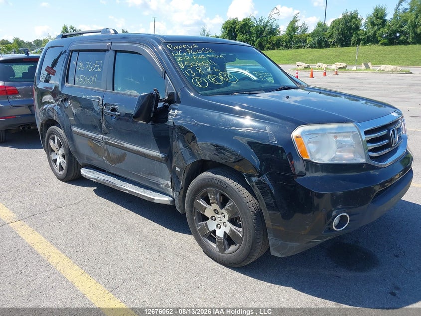 Vin: 5fnyf4h90cb506011, lot: 3106945, honda pilot touring 2012 img_1