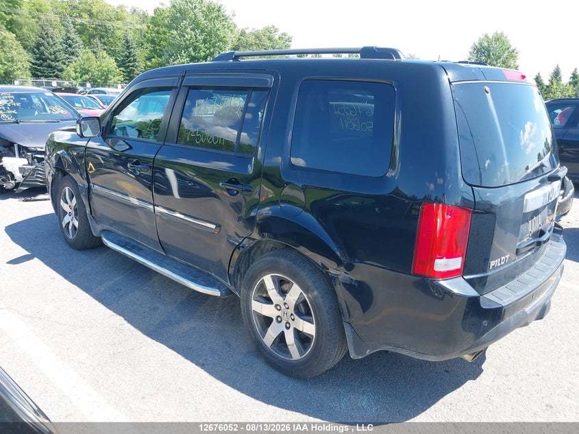 Vin: 5fnyf4h90cb506011, lot: 3106945, honda pilot touring 20123