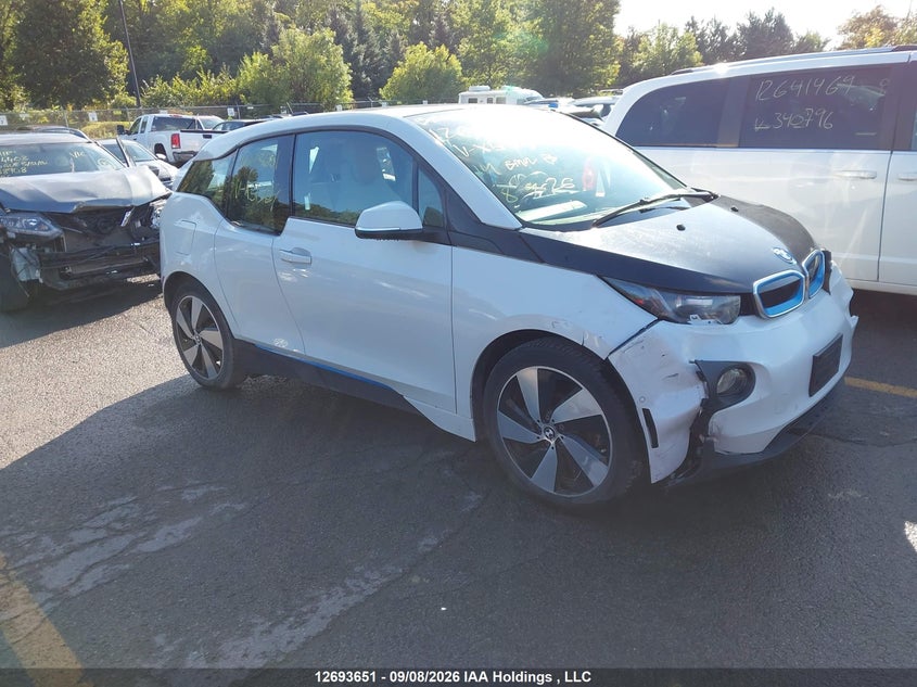 2014 BMW I3, Левый перёд, IAAI, VIN WBY1Z2C50EVX51329