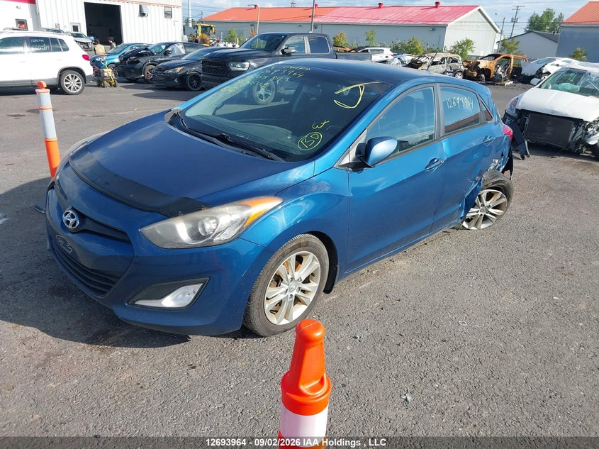 Vin: kmhd35lhxeu205893, lot: 3106955, hyundai elantra gt gls 20142