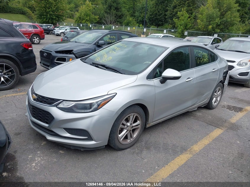 Vin: 3g1be5sm1gs597890, lot: 3106960, chevrolet cruze lt auto 20162