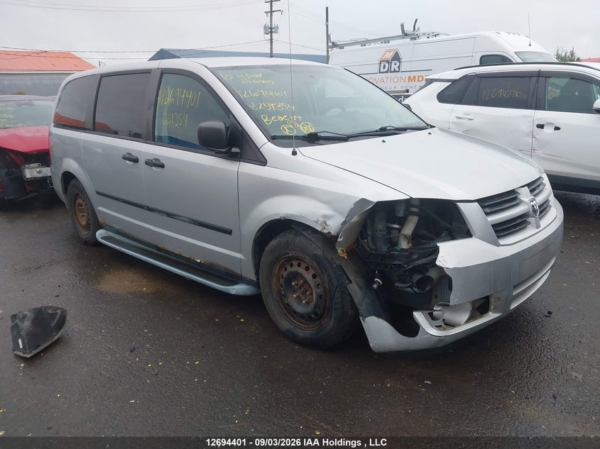 2010 Dodge Grand Caravan Se, Right Front, IAAI, VIN 2D4RN4DE1AR259354