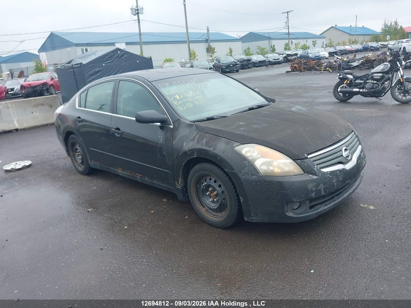 2008 Nissan Altima 2.5 S, Left Side, IAAI, VIN 1N4AL21E78C129614