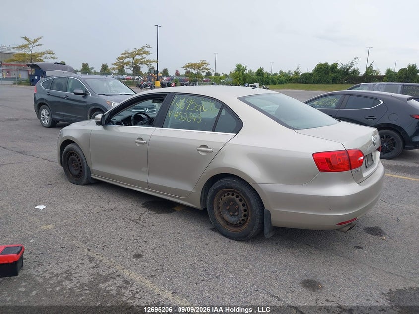 Vin: 3vwdl7aj7cm452843, lot: 3106966, volkswagen jetta 2.0 tdi comfortline 20123