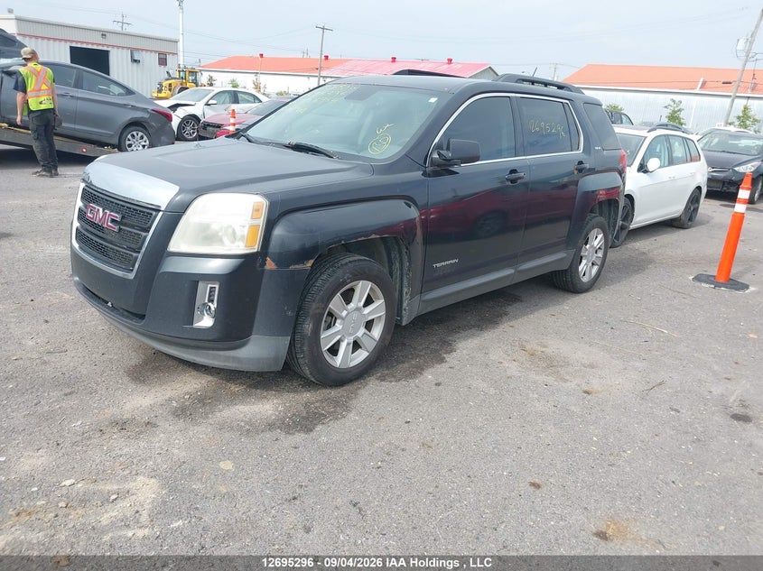 2013 GMC Terrain, Вандализм, IAAI, VIN 2GKFLTEK7D6336954 — фото 2
