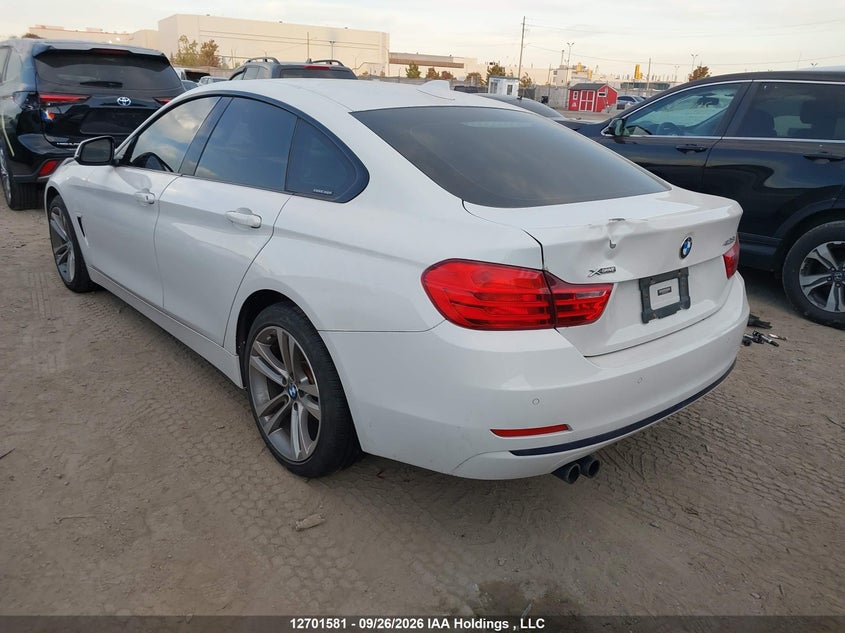 Vin: wba4c9c55gg136403, lot: 3107105, bmw 428 xi gran coupe 20163