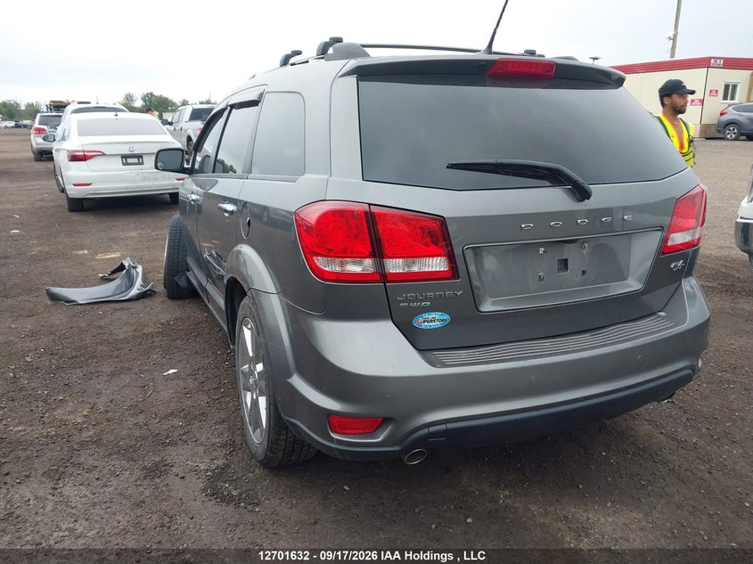 Vin: 3c4pddfg7dt701853, lot: 3107156, dodge journey r/t 20133