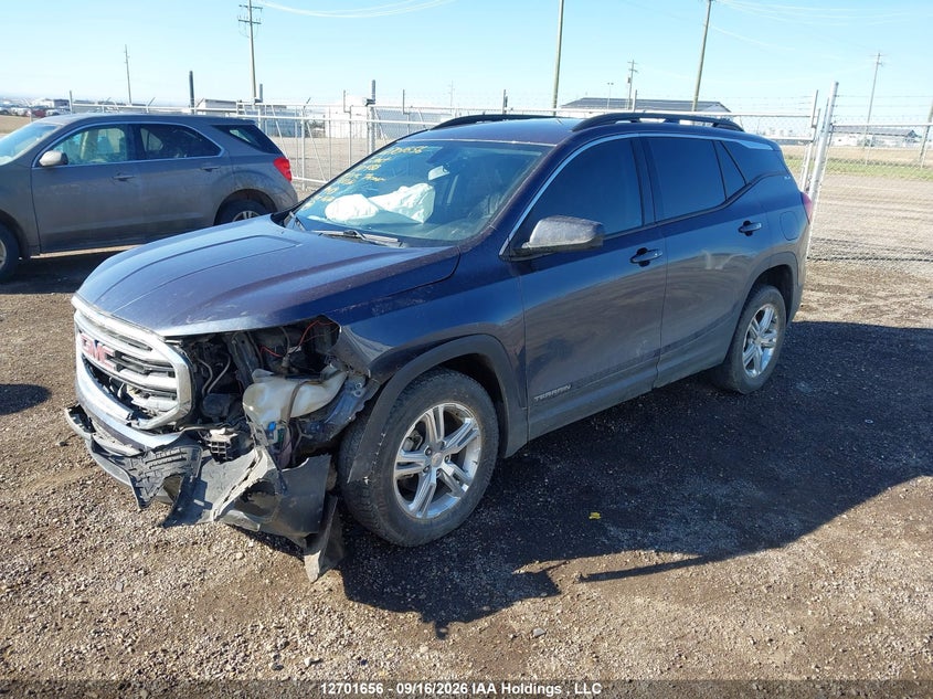 2019 GMC Terrain, Удар спереду, IAAI, VIN 3GKALTEV7KL110488 — фото 2