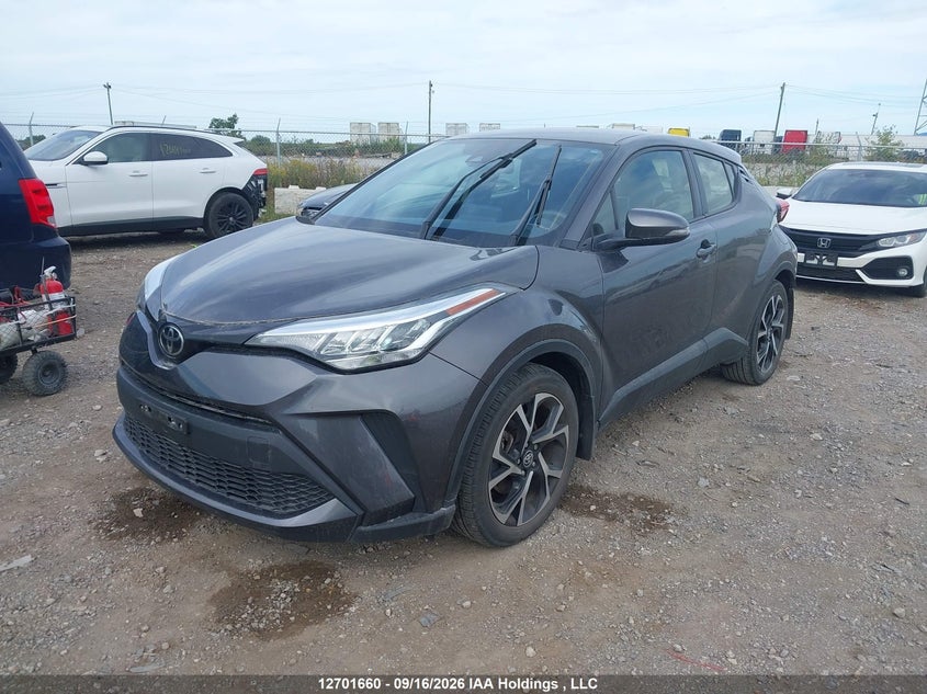 Vin: jtnkhmbx1m1105760, lot: 3107184, toyota c-hr xle/le/night shade/limited 20212