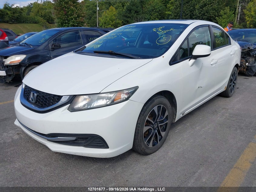 Vin: 2hgfb2f52dh041509, lot: 3107202, honda civic lx 20132